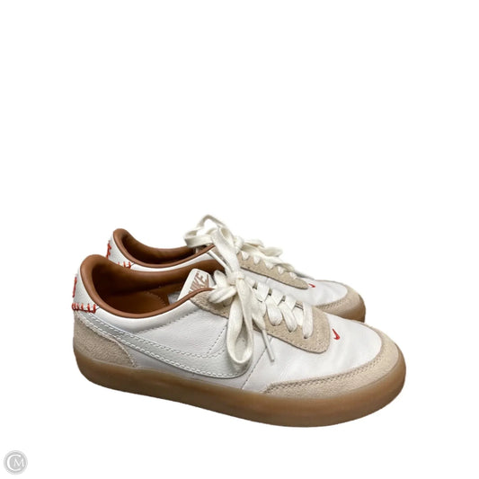 Shoes Sneakers By Nike In Brown & White, Size: 7