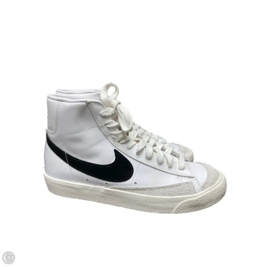 Shoes Athletic By Nike In White, Size: 7.5