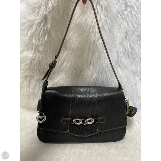 Handbag Leather By Brighton, Size: Medium