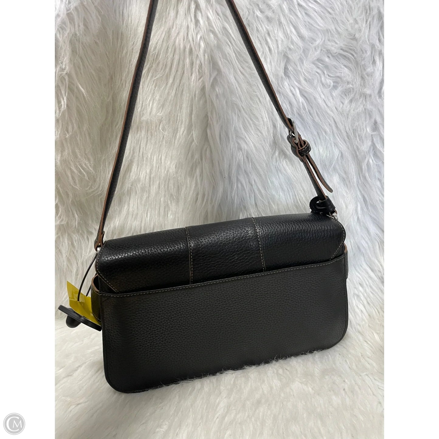 Handbag Leather By Brighton, Size: Medium