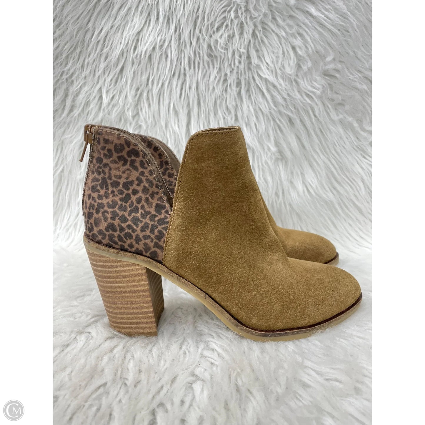 Boots Ankle Heels By Dolce Vita In Brown, Size: 6.5