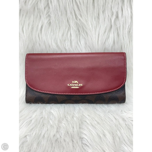 Wallet Designer By Coach, Size: Medium