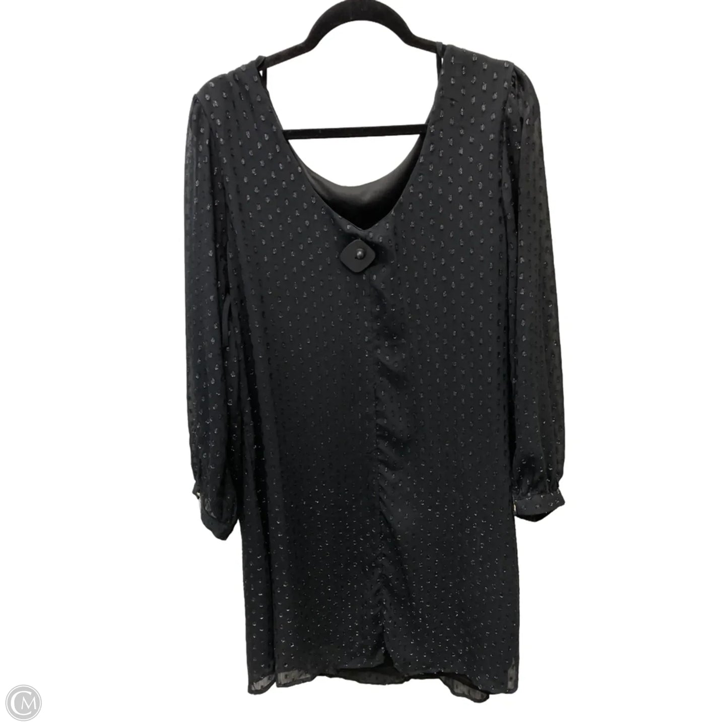 Dress Casual Short By Ava & Viv In Black, Size: 1x