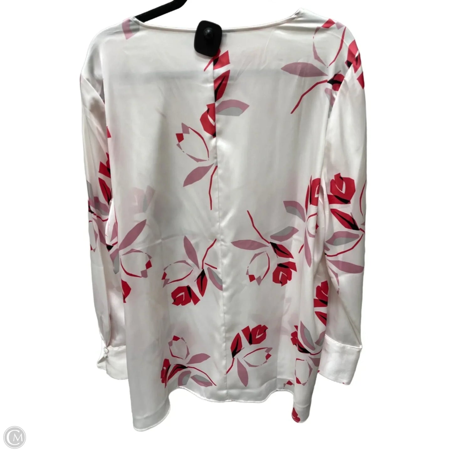 Blouse Long Sleeve By Alfani In Multi-colored, Size: 2x