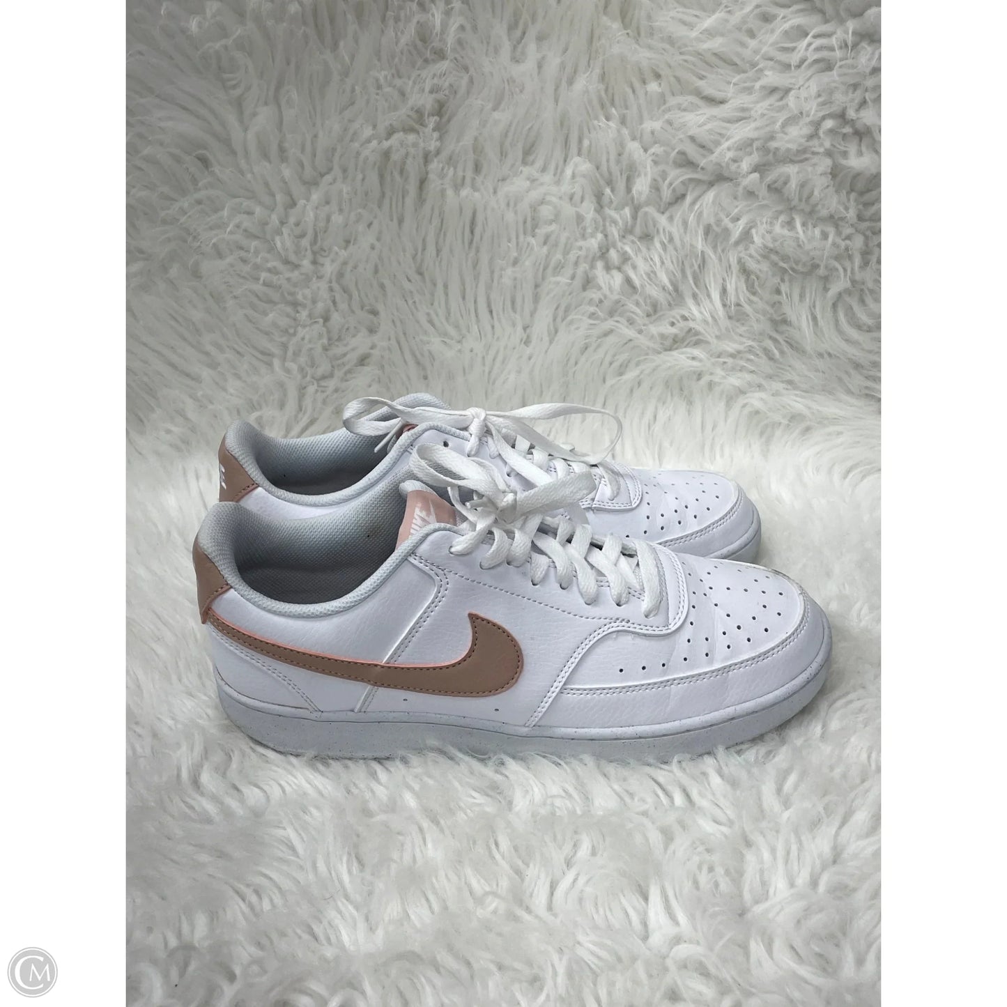 Shoes Athletic By Nike In Pink & White, Size: 11