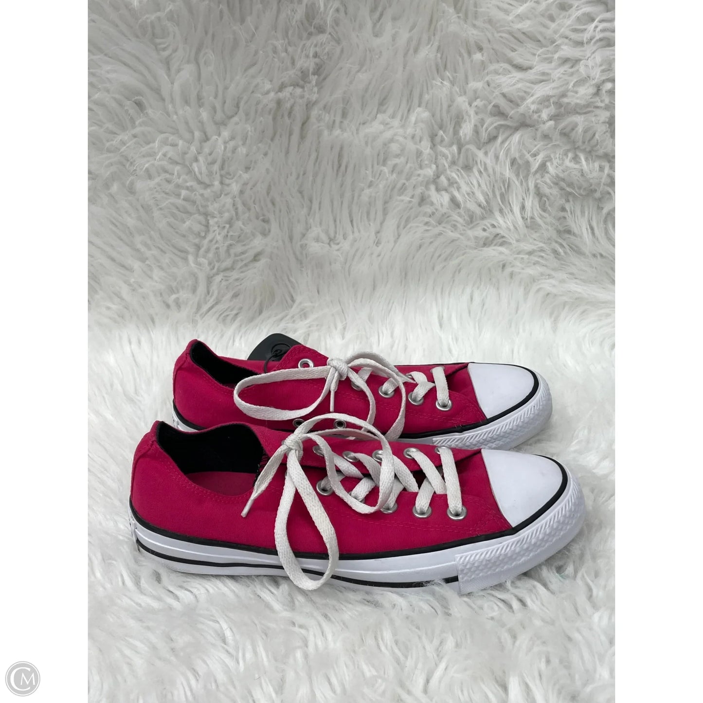 Shoes Sneakers By Converse In Pink & White, Size: 8