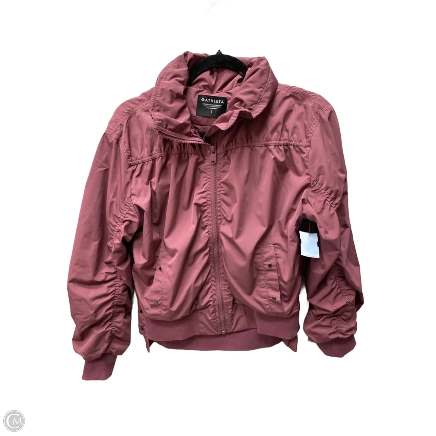 Athletic Jacket By Athleta In Pink, Size: S