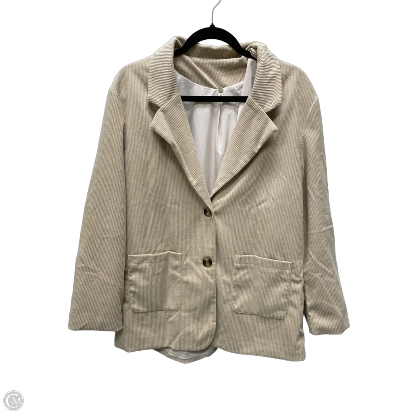 Blazer By Cme In Tan, Size: M