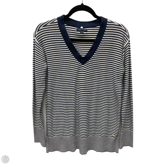 Sweater By Tommy Hilfiger In Striped Pattern, Size: S