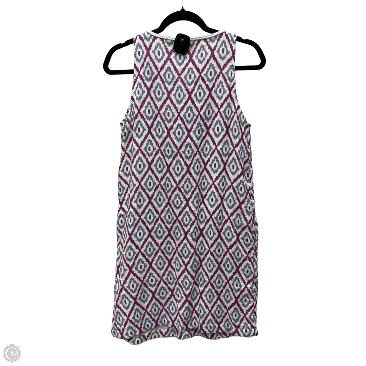 Dress Casual Short By Loft In Geometric Pattern, Size: Xs