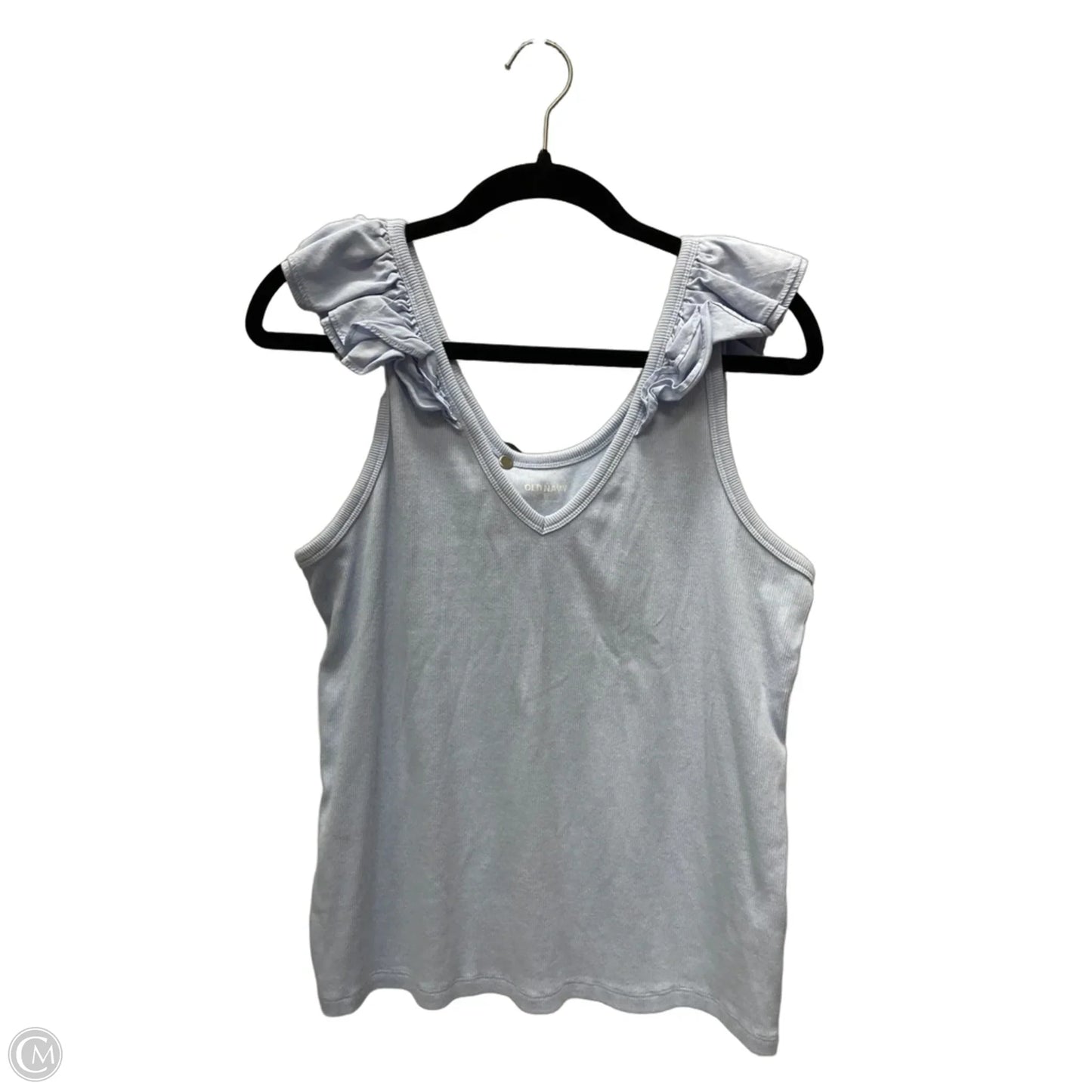Top Sleeveless By Old Navy In Blue, Size: Xl