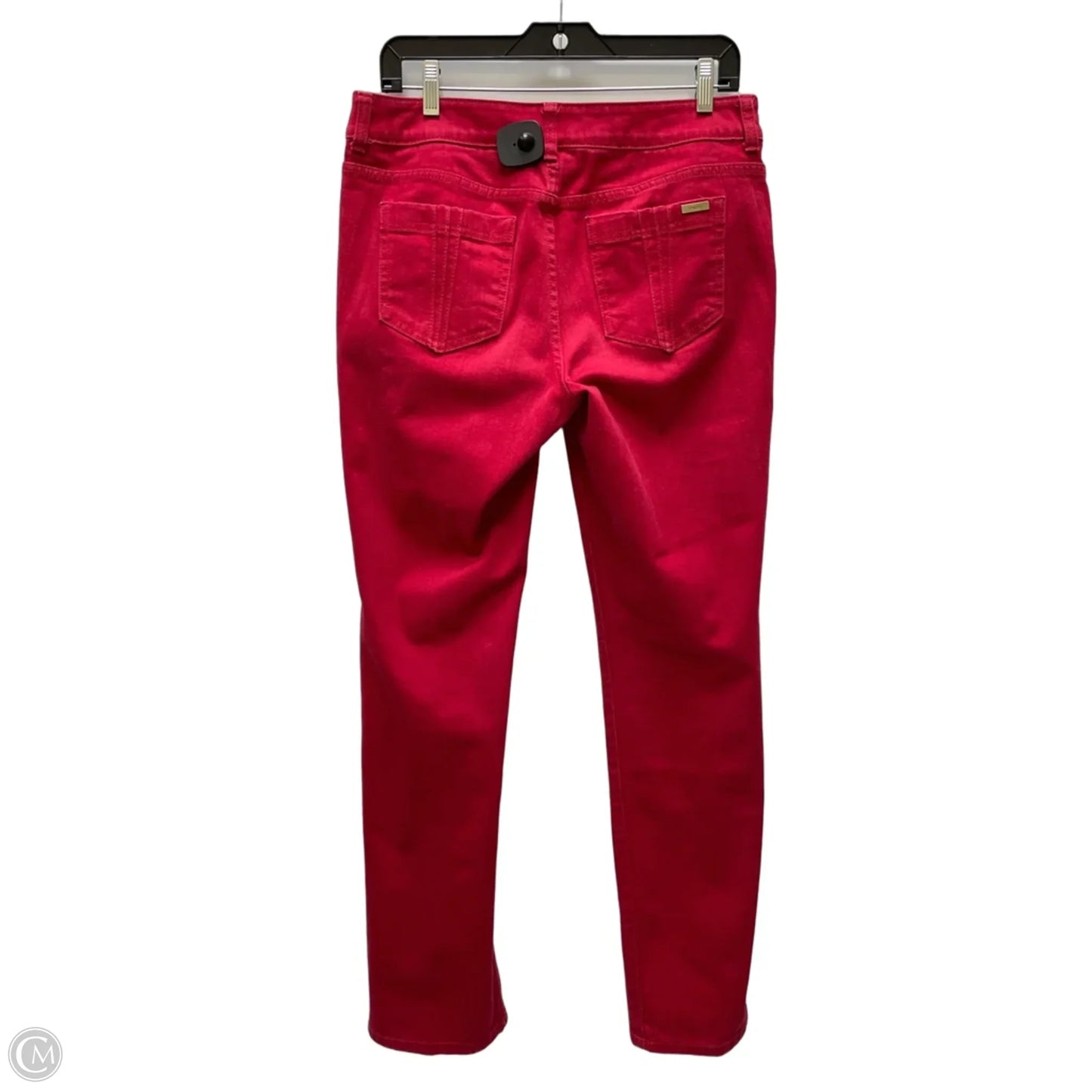 Jeans Straight By Chicos In Red, Size: 8