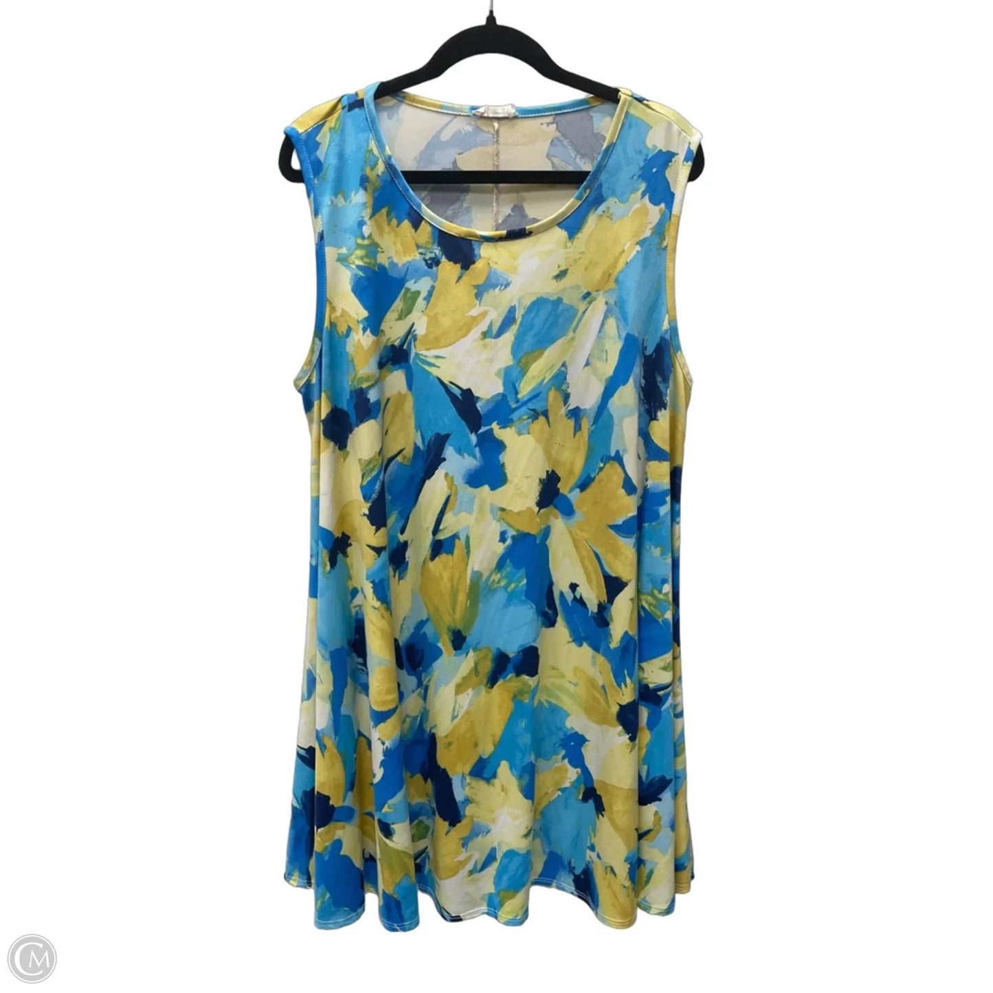 Dress Casual Short By Pinc In Floral Print, Size: 3x