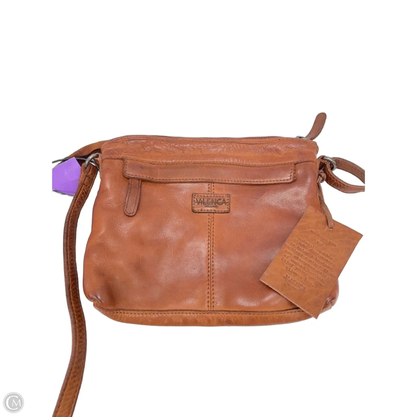 Crossbody Leather By vilenca holland, Size: Small