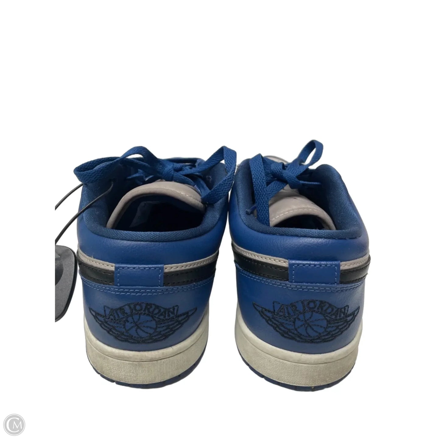 Shoes Sneakers By Nike In Blue & Grey, Size: 10