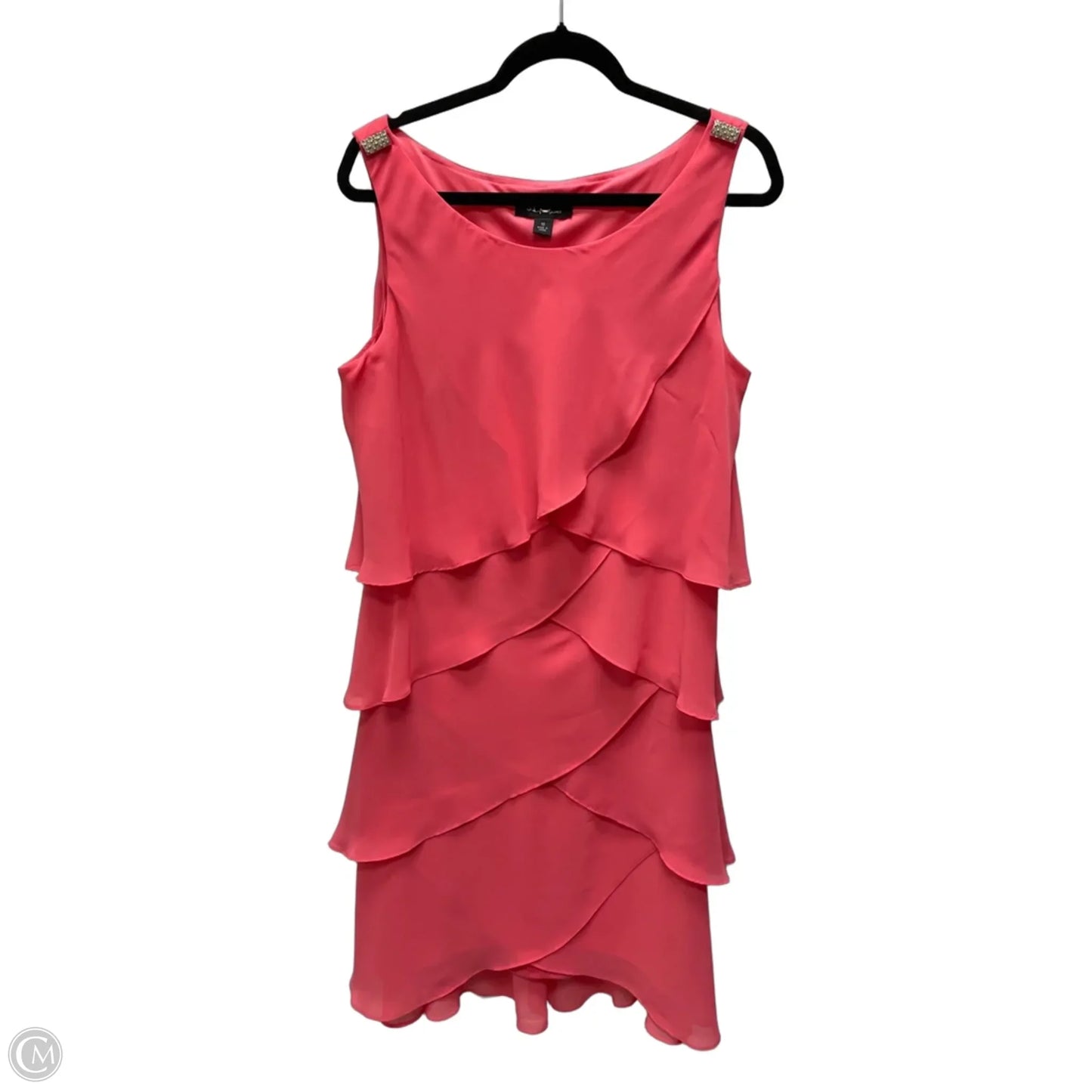 Dress Party Short By Sl Fashions In Coral, Size: Xl