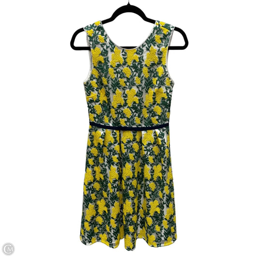Dress Party Short By Draper James In Green & Yellow, Size: Xs