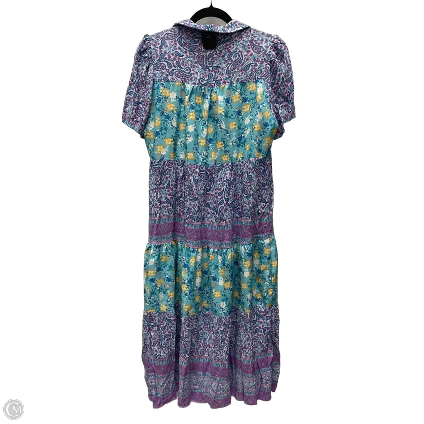 Dress Casual Maxi By Umgee In Floral Print, Size: Xl