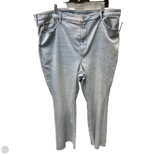 Jeans Flared By Old Navy In Blue Denim, Size: 24