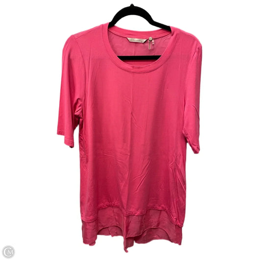 Tunic 3/4 Sleeve By Soft Surroundings In Pink, Size: M