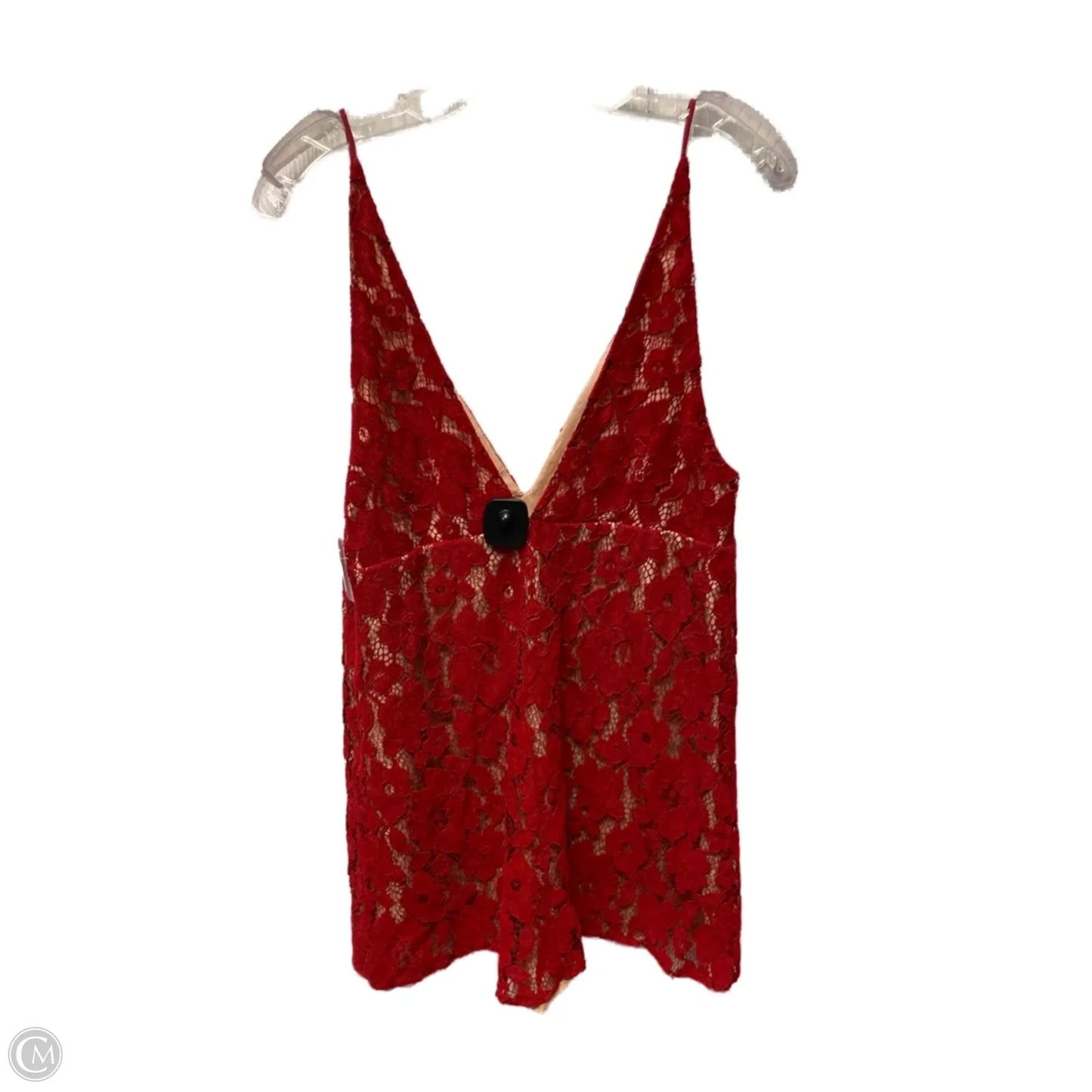 Dress Party Short By Free People In Red & Tan, Size: M