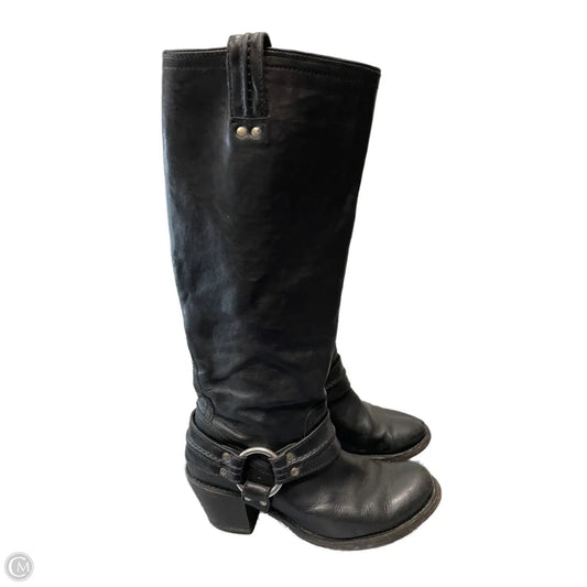 Boots Designer By Frye In Black, Size: 6.5