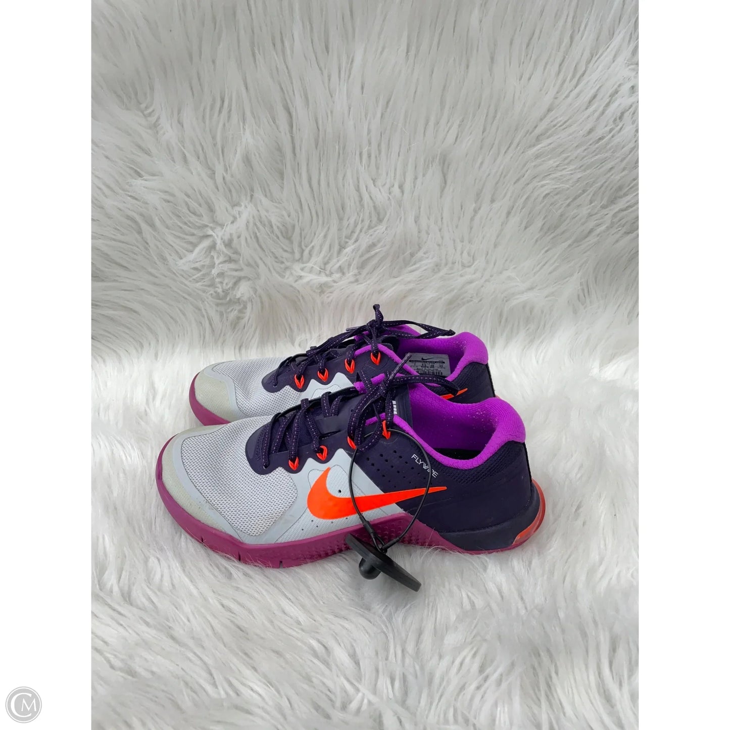 Shoes Athletic By Nike In Grey & Purple, Size: 7