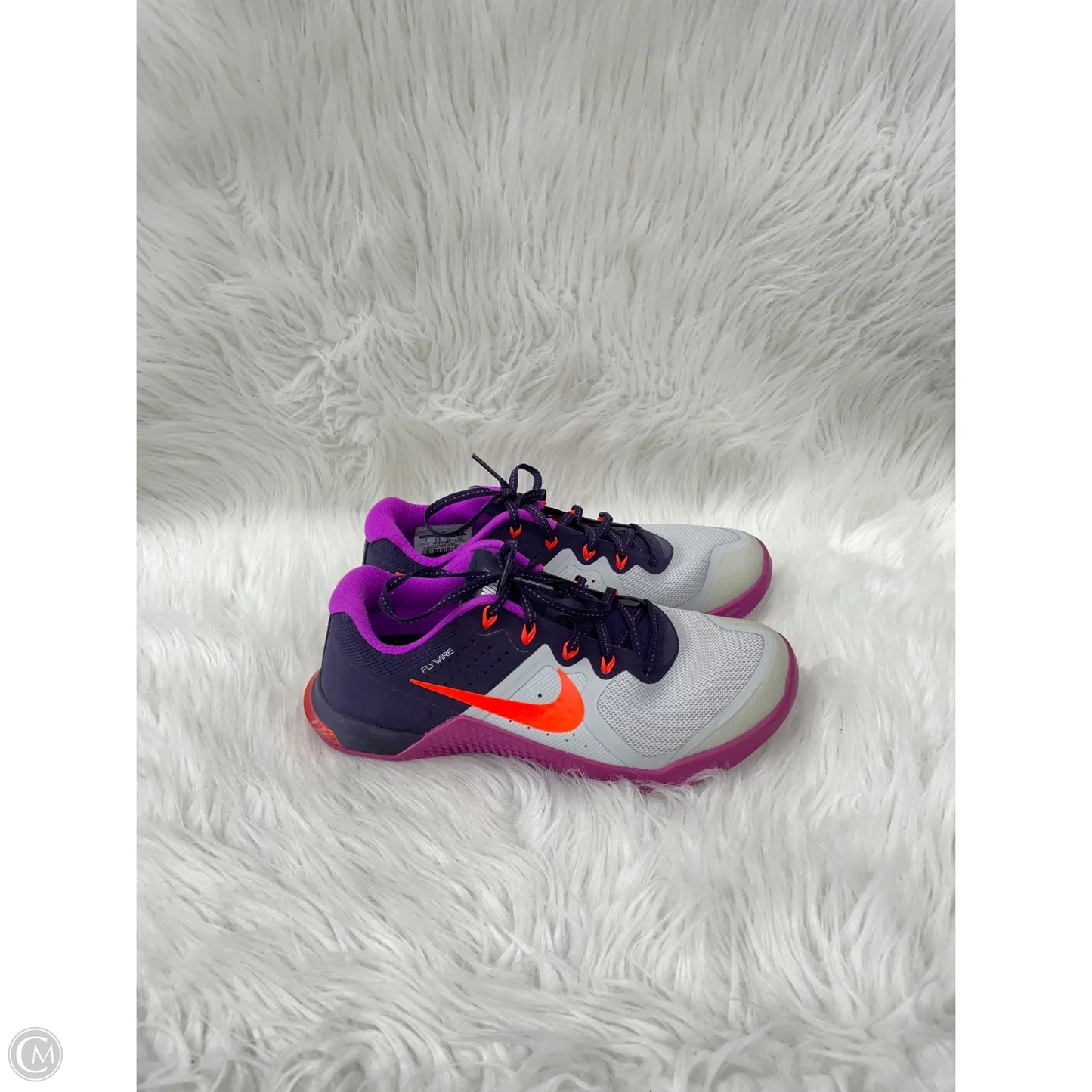 Shoes Athletic By Nike In Grey & Purple, Size: 7