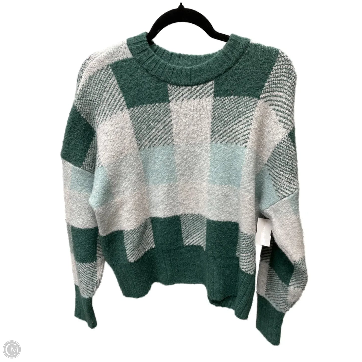 Sweater By A New Day In Checkered Pattern, Size: M