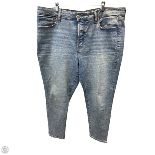 Jeans Straight By Old Navy In Blue Denim, Size: 18