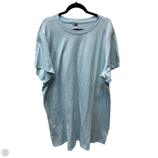 Dress Casual Short By Old Navy In Blue, Size: 2x