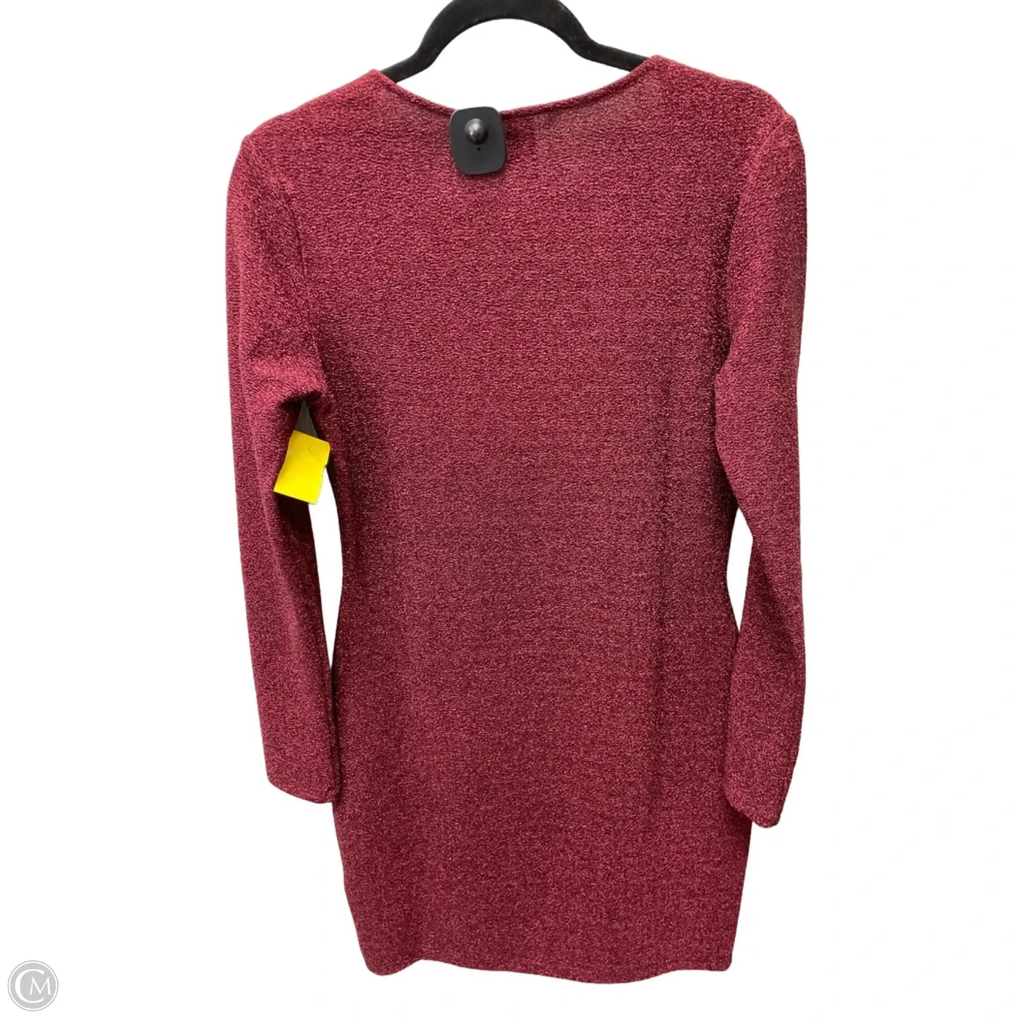 Dress Party Short By H&m In Maroon, Size: M