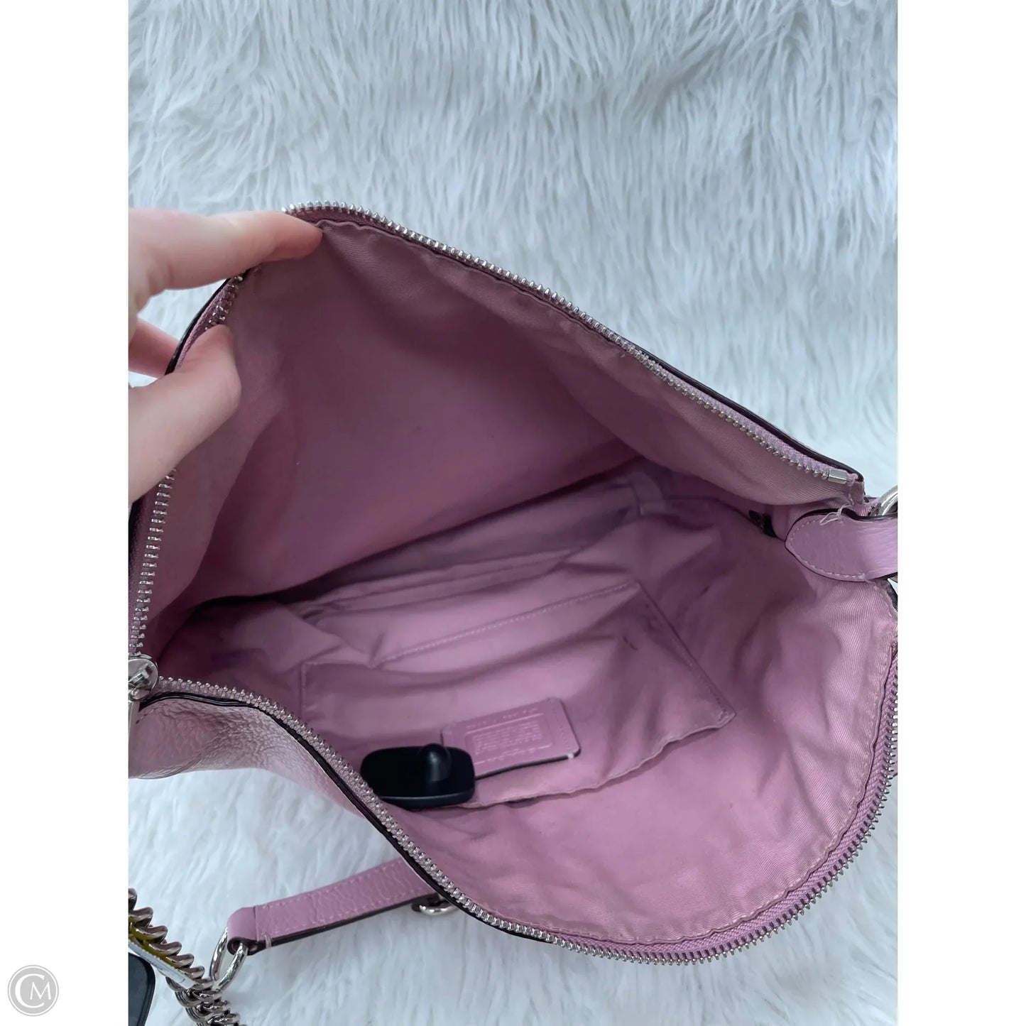 Handbag Designer By Coach, Size: Large