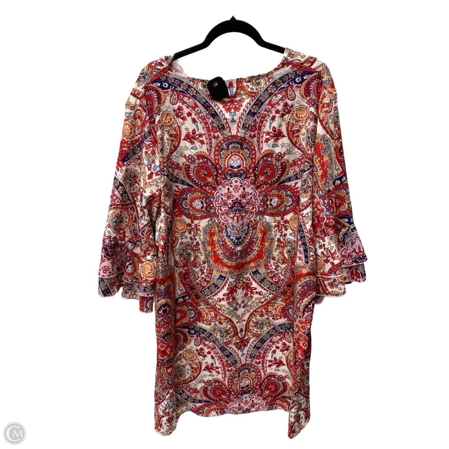 Dress Casual Short By Clothes Mentor In Floral Print, Size: 4x