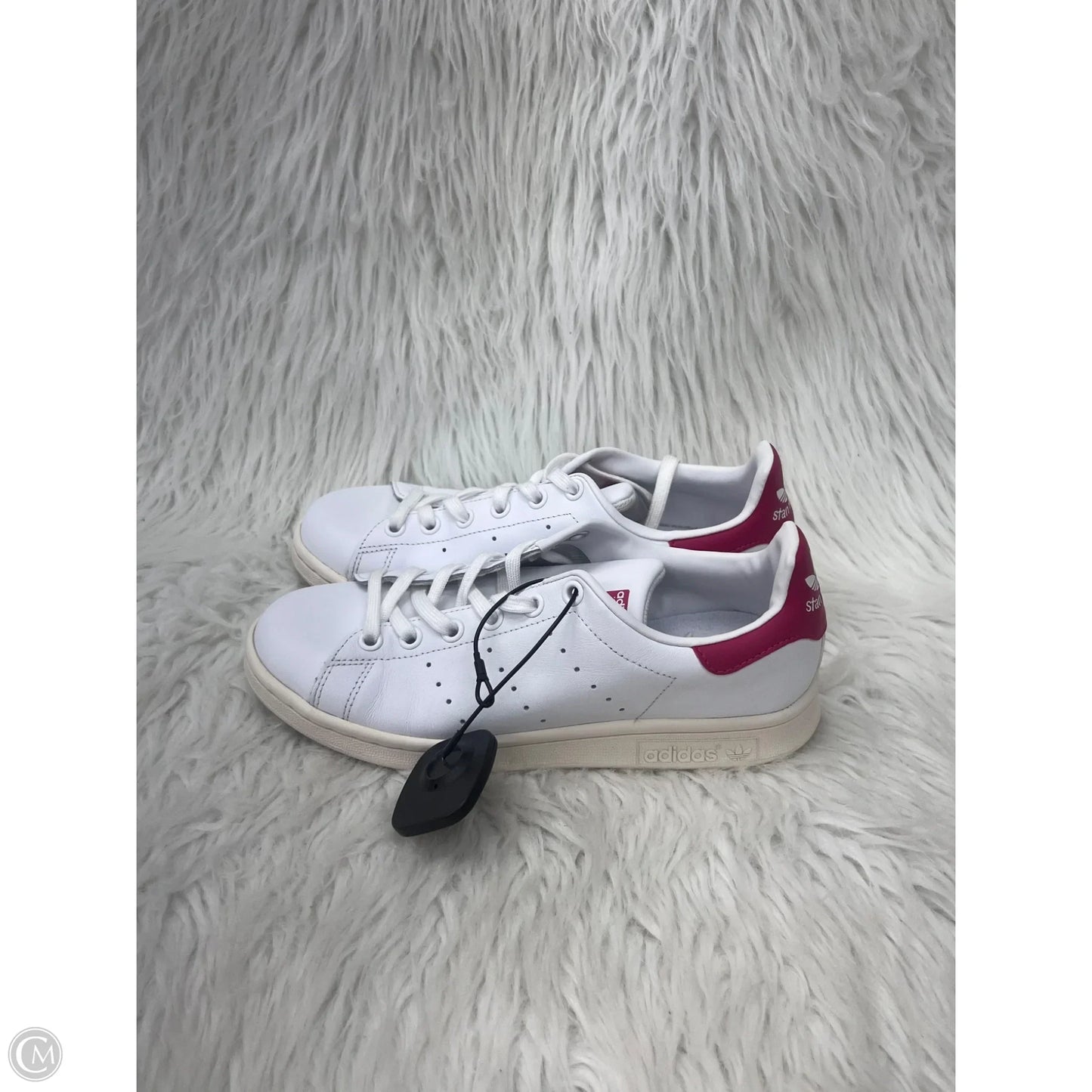 Shoes Sneakers By Adidas In Pink & White, Size: 6.5