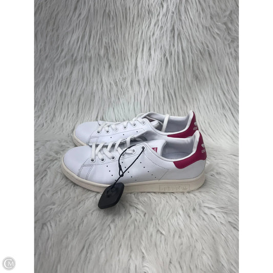 Shoes Sneakers By Adidas In Pink & White, Size: 6.5