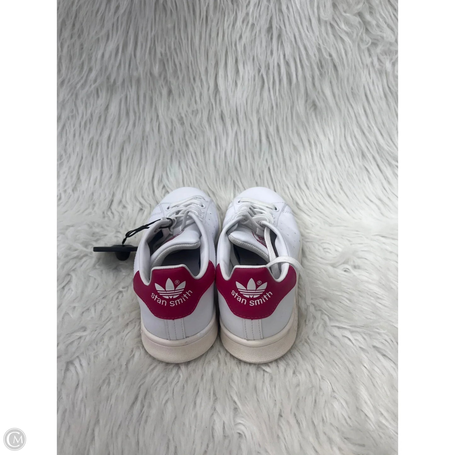 Shoes Sneakers By Adidas In Pink & White, Size: 6.5
