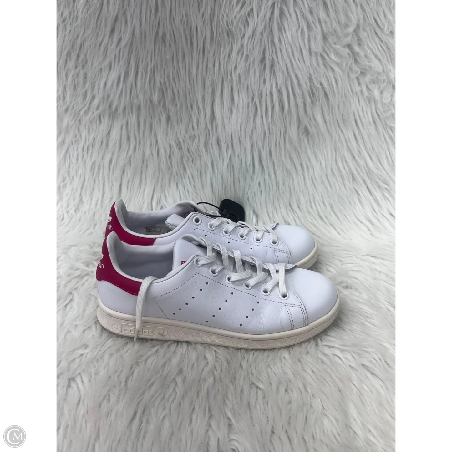 Shoes Sneakers By Adidas In Pink & White, Size: 6.5