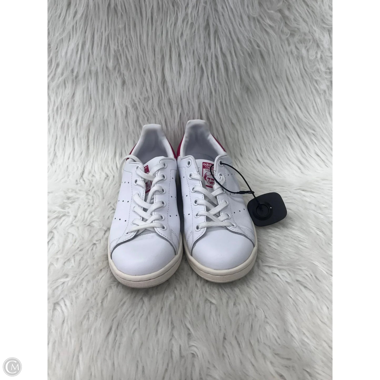 Shoes Sneakers By Adidas In Pink & White, Size: 6.5