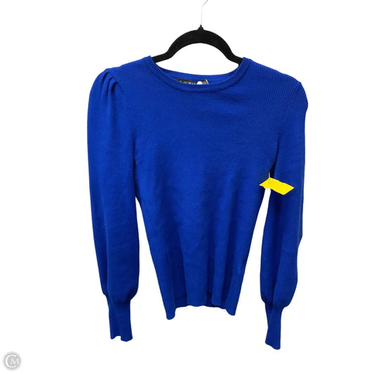 Sweater By Lauren By Ralph Lauren In Blue, Size: S