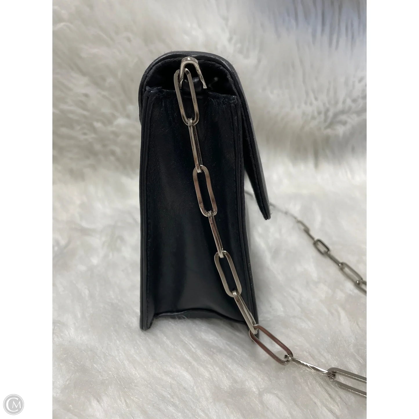 Handbag Leather By Preston And New York, Size: Medium