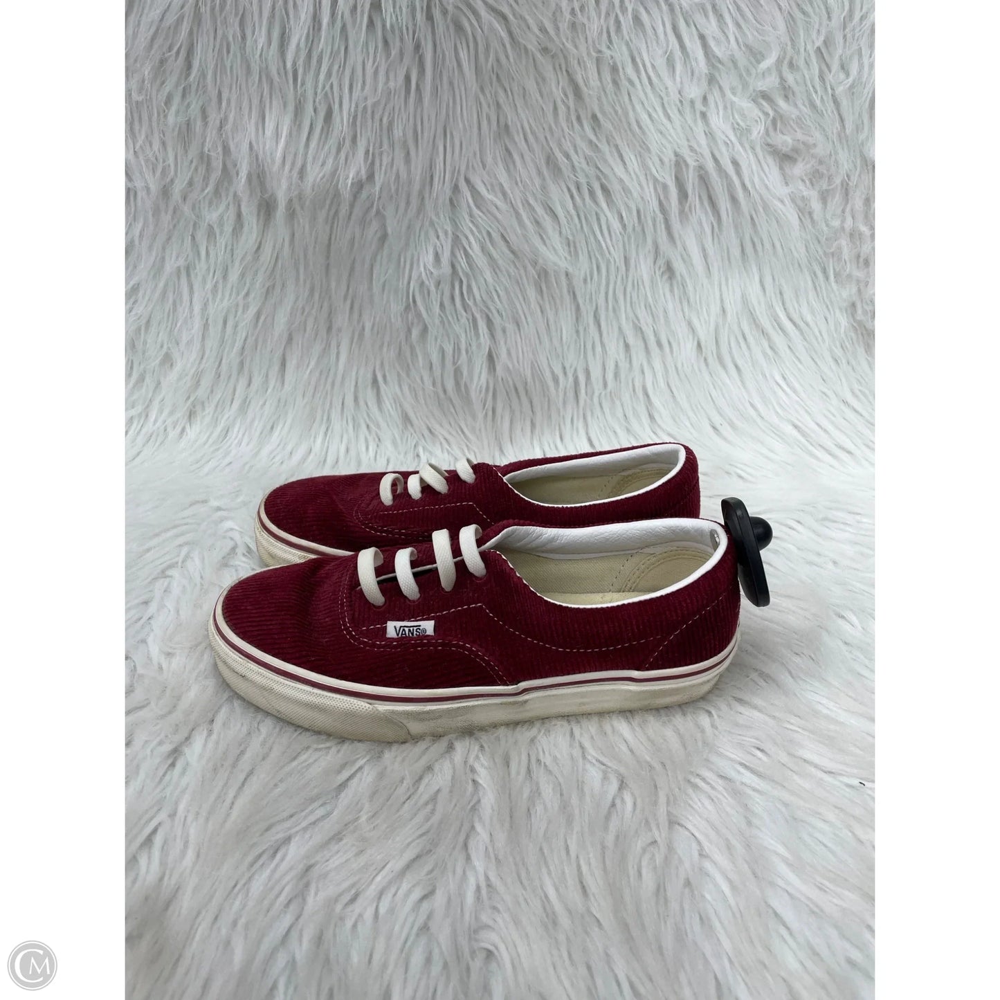 Shoes Sneakers By Vans In Maroon, Size: 6