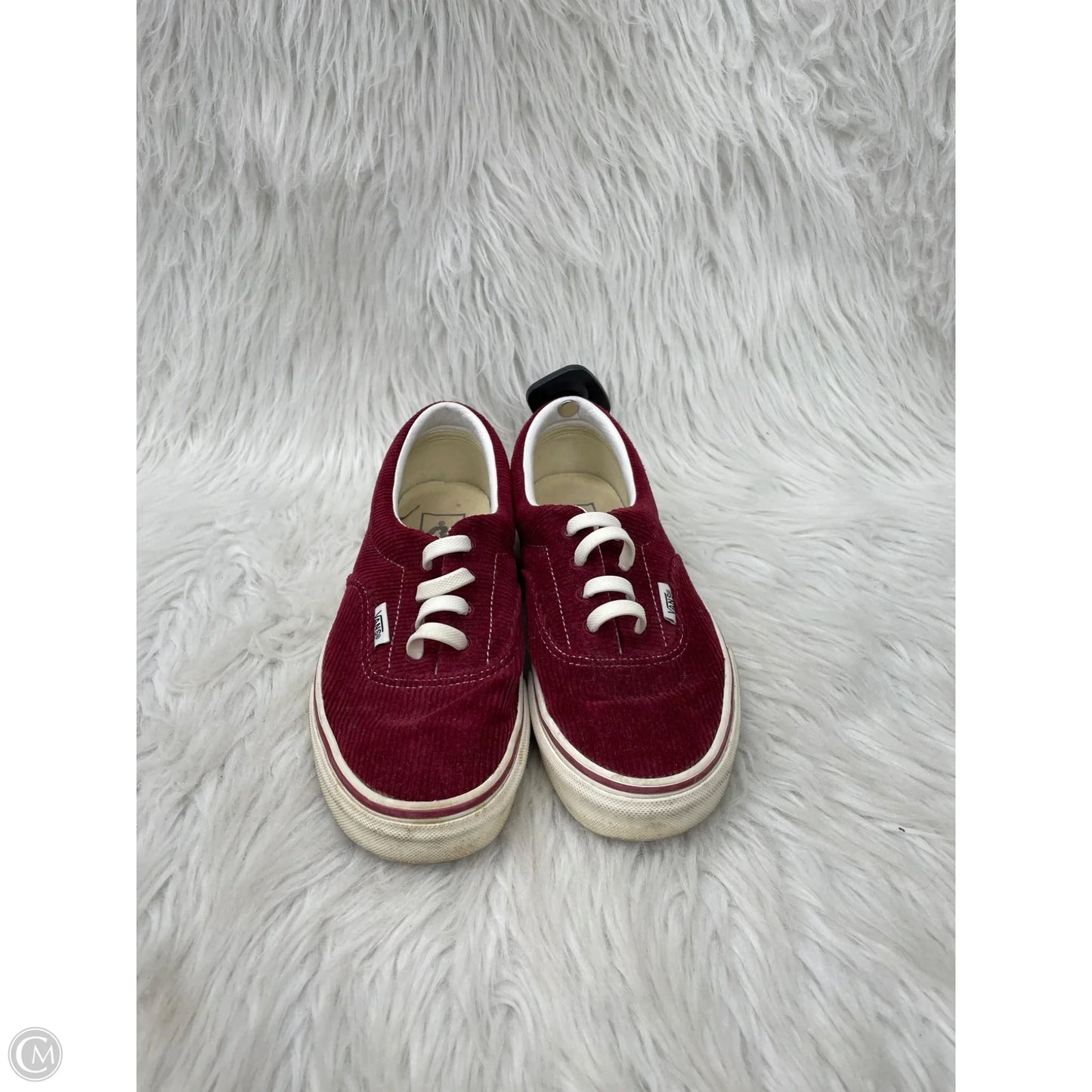 Shoes Sneakers By Vans In Maroon, Size: 6