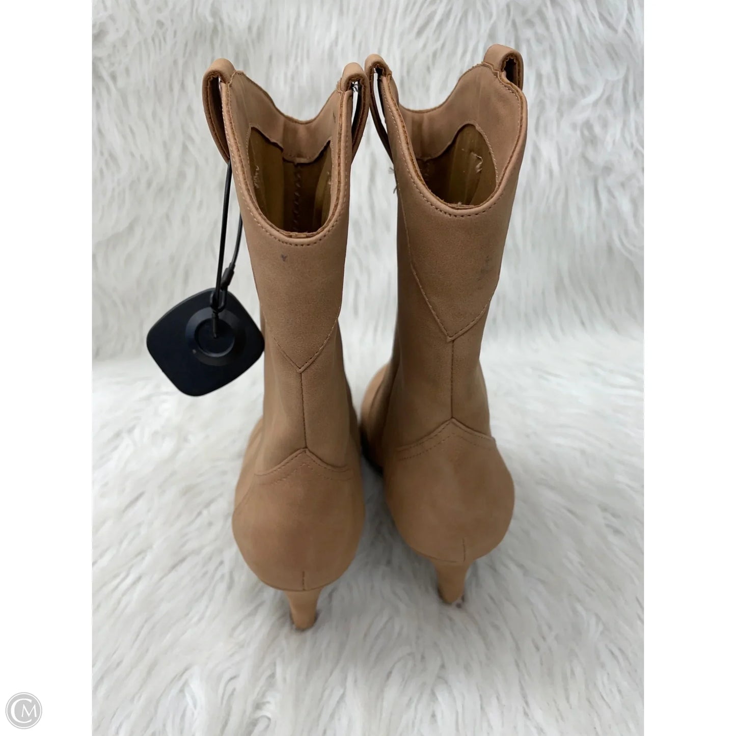 Boots Ankle Heels By Dolce Vita In Tan, Size: 6.5