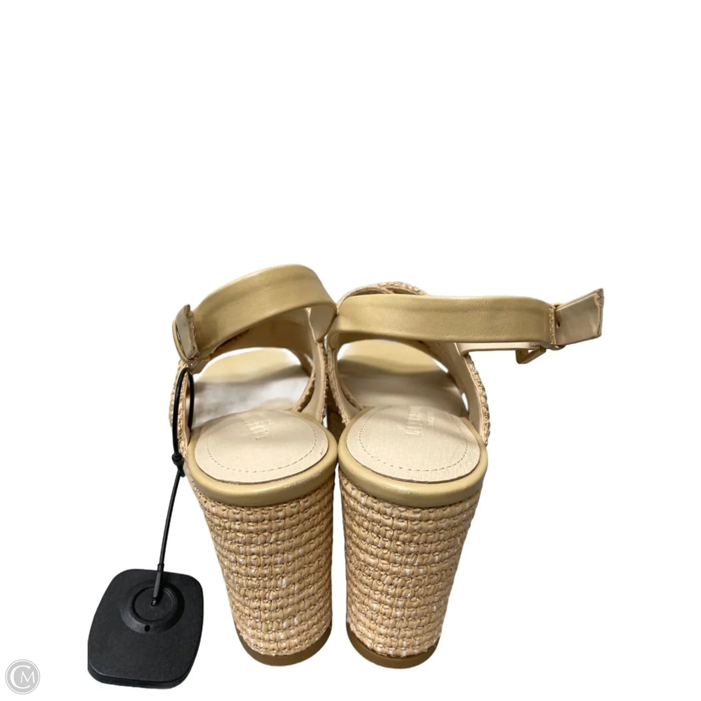 Sandals Heels Block By Liverpool In Tan, Size: 6