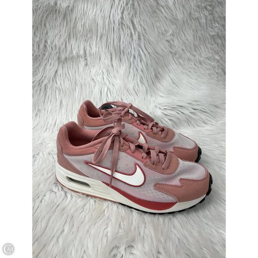 Shoes Athletic By Nike In Pink & White, Size: 8.5