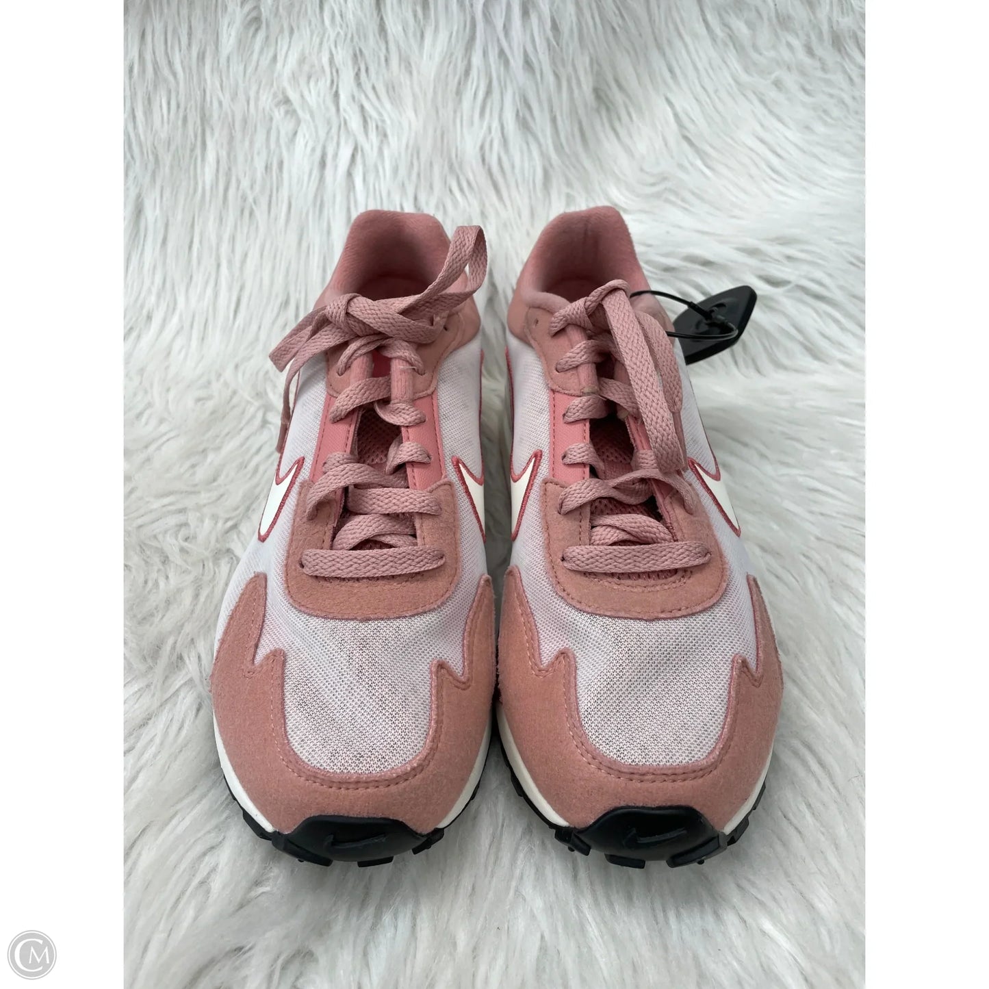 Shoes Athletic By Nike In Pink & White, Size: 8.5