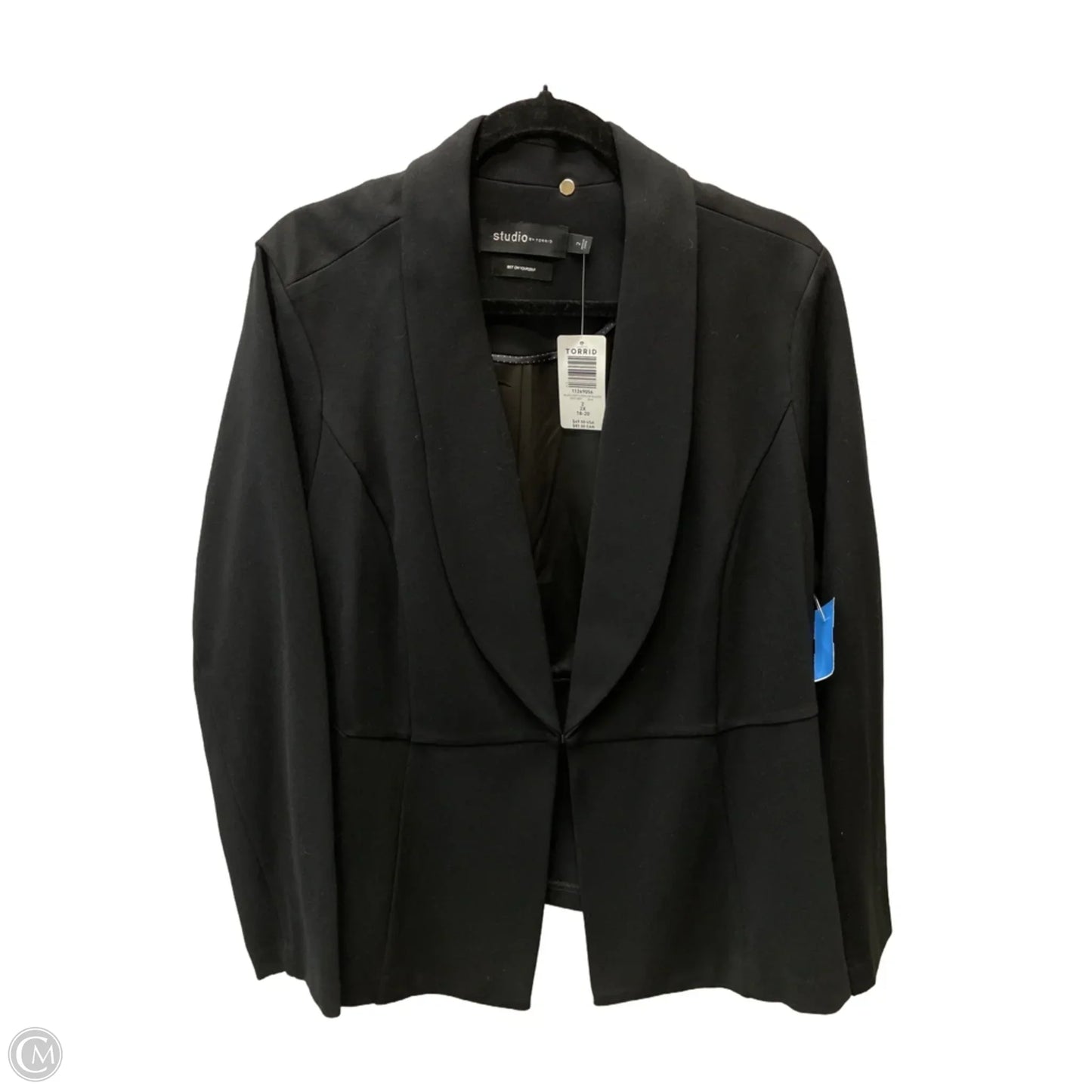 Blazer By Torrid In Black, Size: 2x