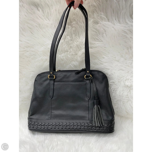 Handbag Leather By Great American Leather, Size: Medium