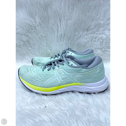 Shoes Athletic By Asics In Green, Size: 9